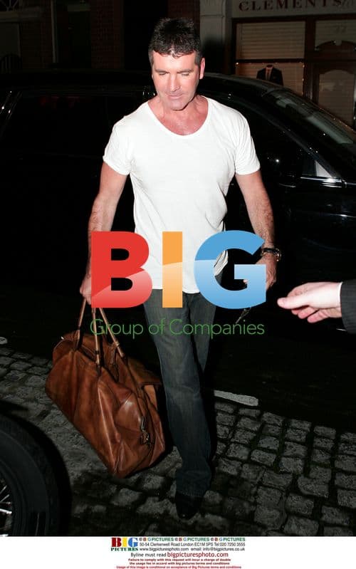 X Factor Judges Arrive at Hotel in Birmingham