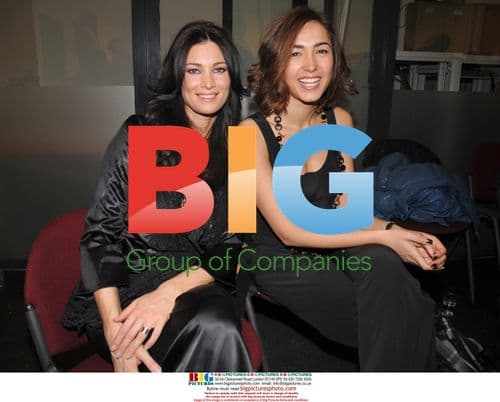 Guests at Mariella Burani Runway in Milan