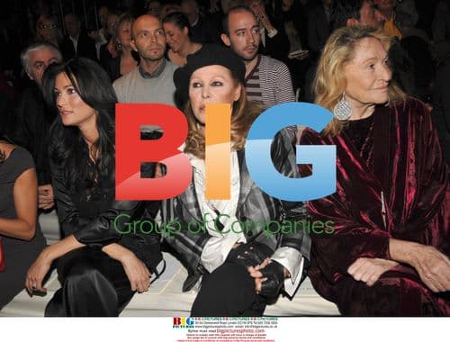 Guests at Mariella Burani Runway, Milan