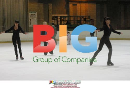 The Cheeky Girls ice skating in London