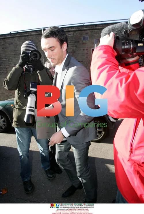 Jack Tweed leaving house for court appearance