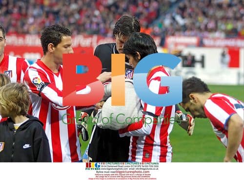 Maradona's First Grandchild Presented at Atletico de Madrid