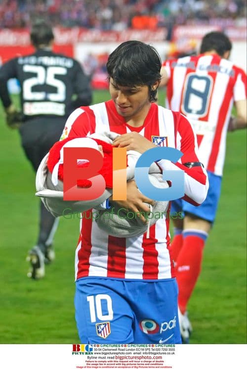 Maradona's granddaughter introduced at stadium