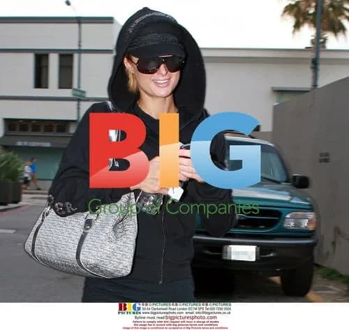 Paris Hilton Leaving Tanning Salon