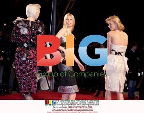 Claudia, Eva and Nadja at Dolce and Gabbana show