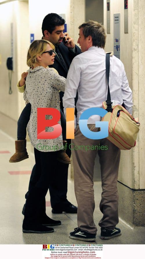 Michelle Williams and Daughter Matilda Depart LAX