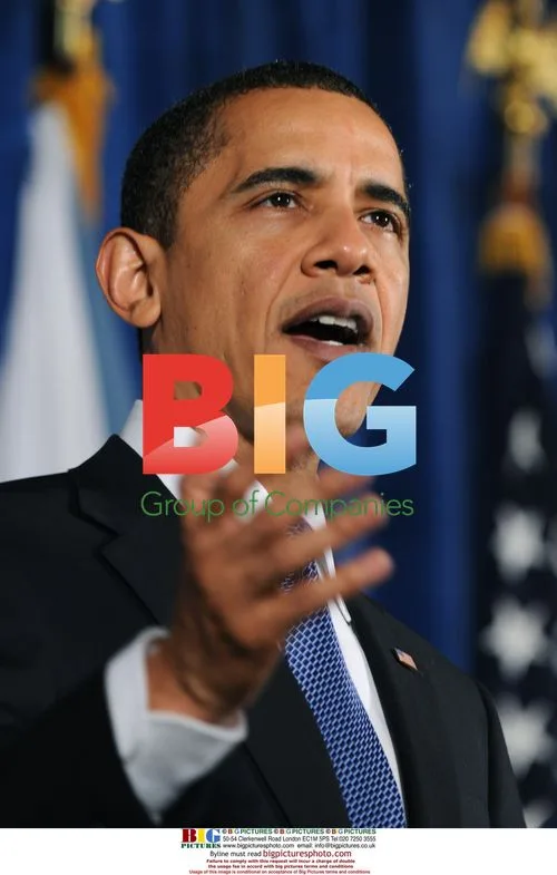 Obama Speaks at Interior Dept. Anniversary