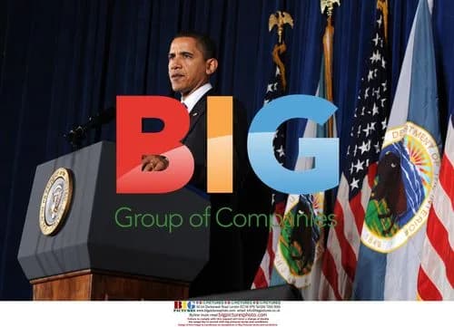 Obama Speaks at Interior Dept Anniversary