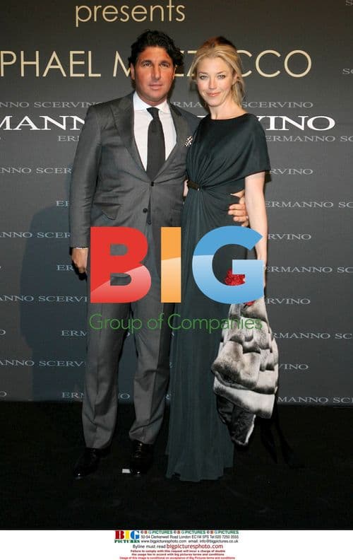 Raphael Mazzucco and Tamara Beckwith at Ermanno Scervino Party
