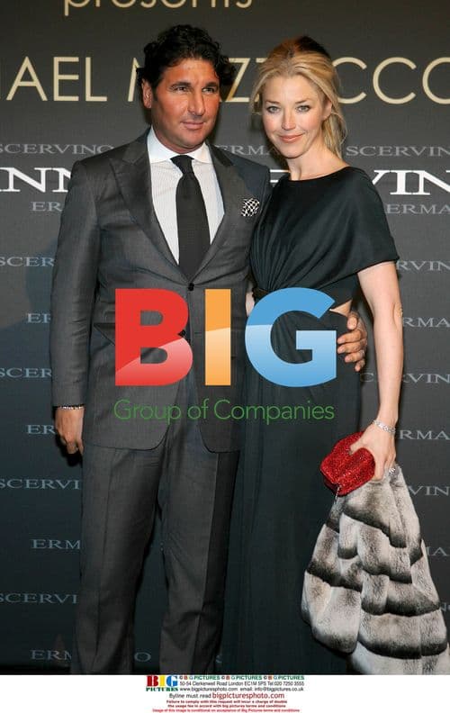 Raphael Mazzucco and Tamara Beckwith at Ermanno Scervino Party