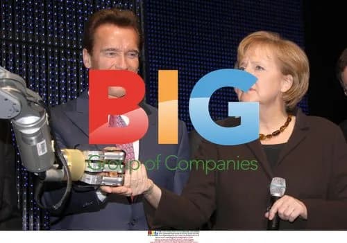 Arnold Schwarzenegger at CeBIT 2009