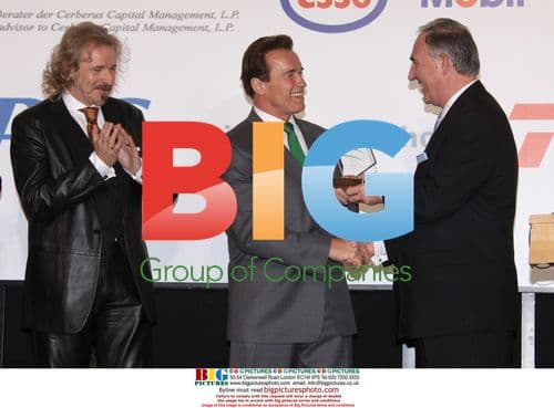 Arnold Schwarzenegger at AmCham Gala Luncheon