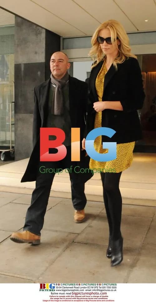 Charlize Theron leaves London hotel