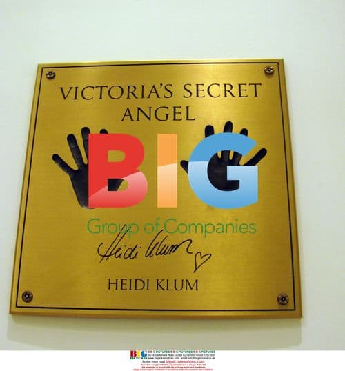 Heidi Klum Promotes 'Perfect Bra' at Victoria's Secret