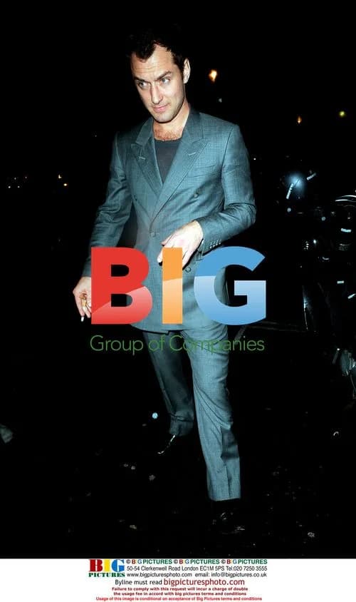 Jude Law and Mystery Lady at Punchbowl Party