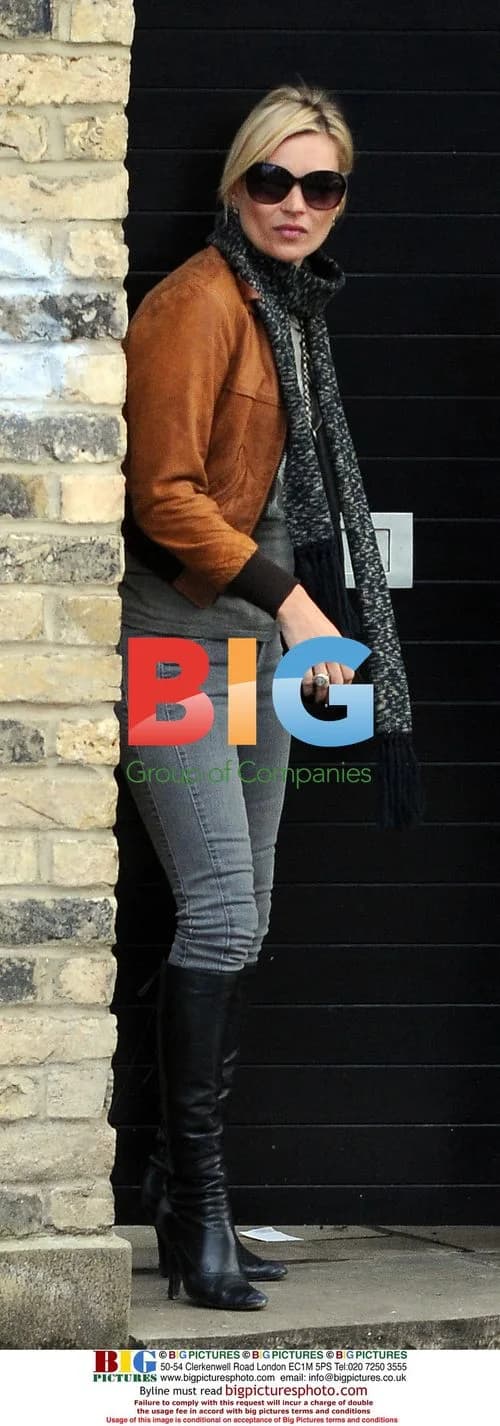 Kate Moss steps out for lunch in London