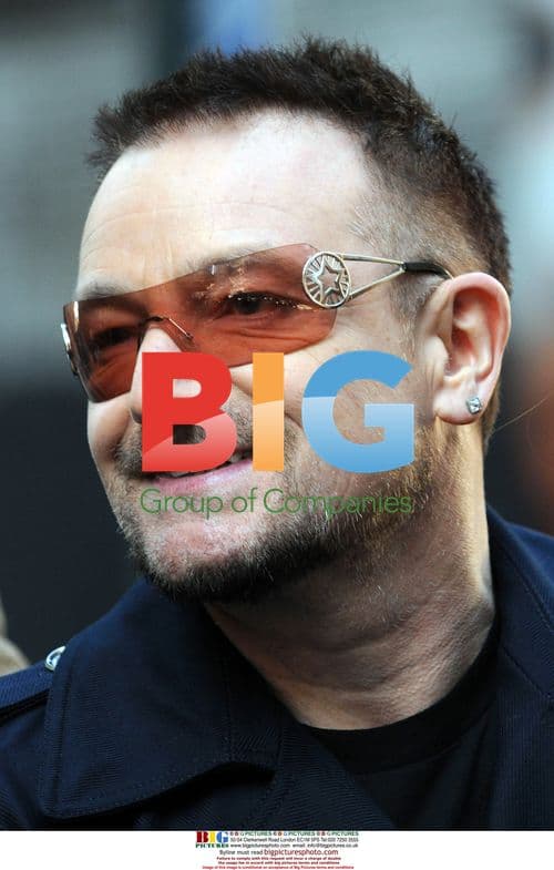 Bono attends U2 Way naming in NYC