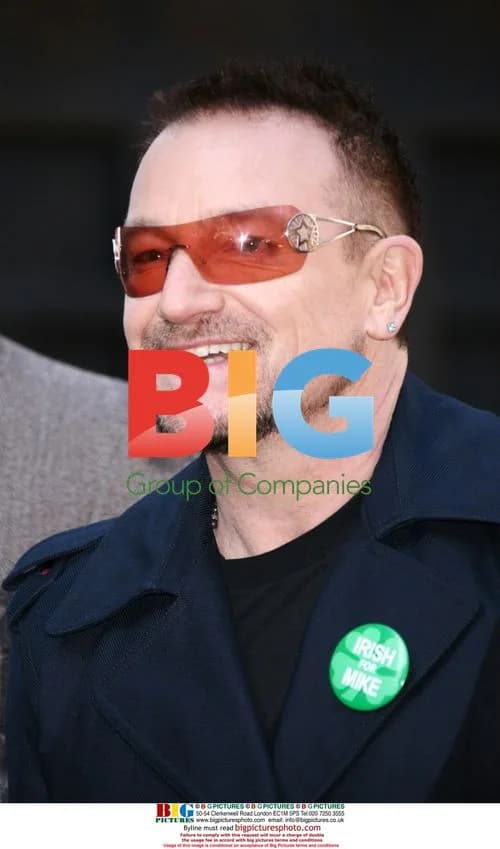 Bono Attends Press Conference for U2 Street Renaming