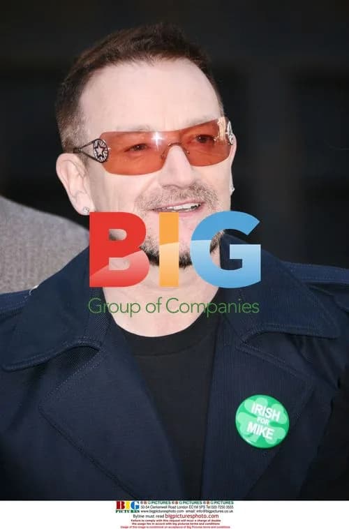 Bono attends U2 Way press conference