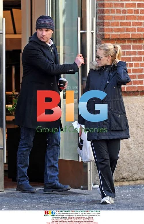 Naomi Watts and Liev Schreiber run errands in Soho