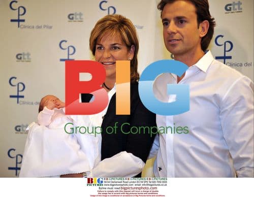 Ex Tennis Star Arantxa Vicario Presents Newborn