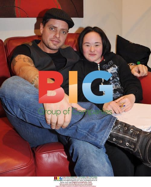 Boyzone Singer Poses with Special Olympian