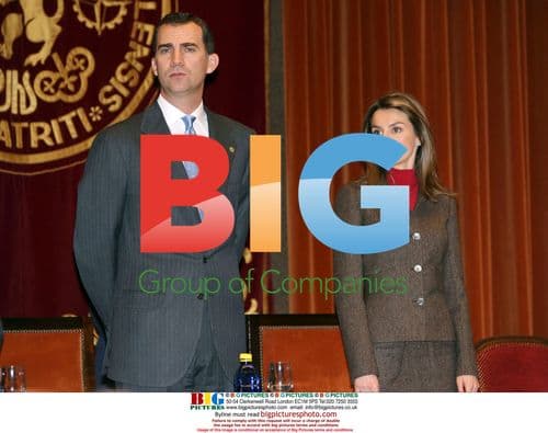 Royals Visit University in Madrid