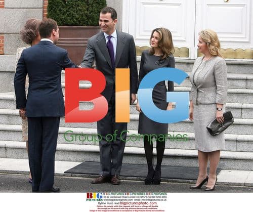 Spanish Royal Family hosts Russian President