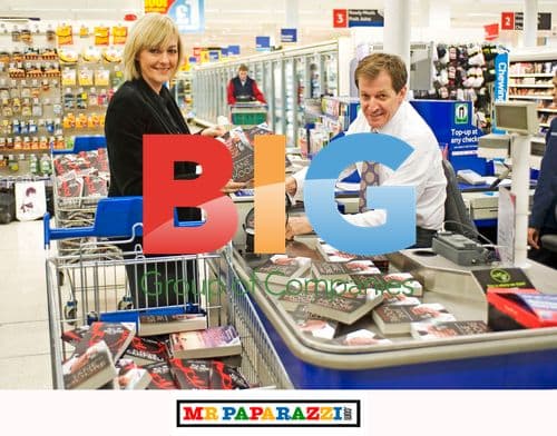 Alastair Campbell and Jane Moore launch Tesco Book Club