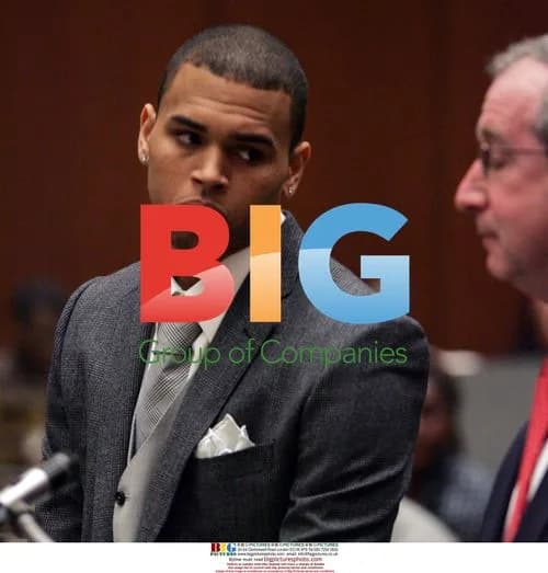 Chris Brown faces attorney in court