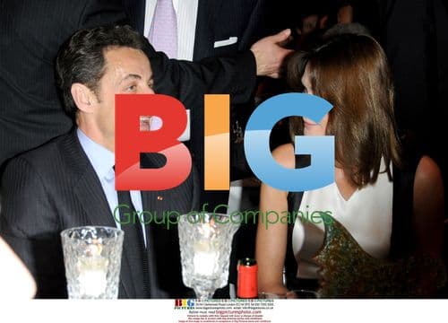 Sarkozy & Bruni-Sarkozy at Hadassah France Party