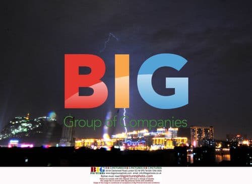 Lightning strike in Liuzhou, China