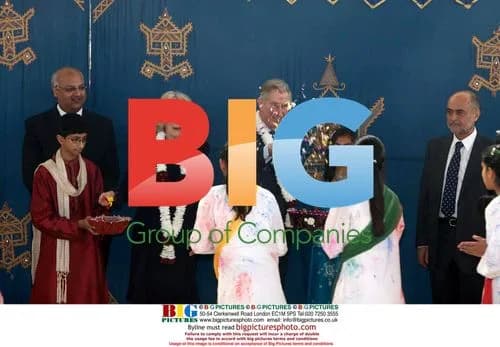 Prince Charles and Duchess Camilla Celebrate Holi