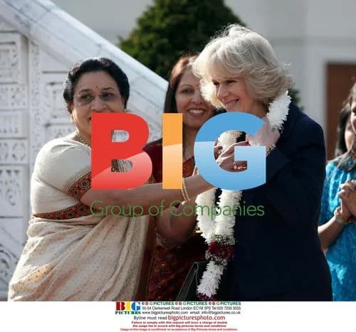 Prince Charles and Duchess Camilla at Holi Celebration