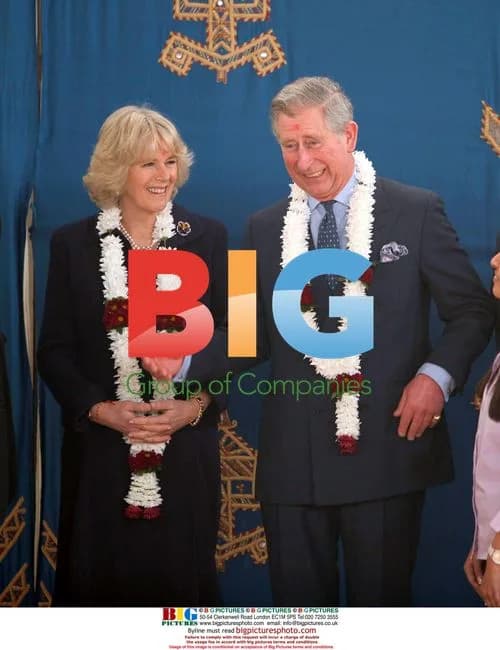 Prince Charles and Duchess of Cornwall Celebrate Holi