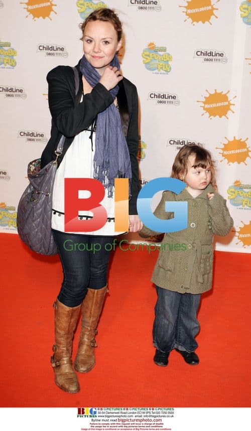 Charlie Brooks at Spongeboob Square Pants premiere
