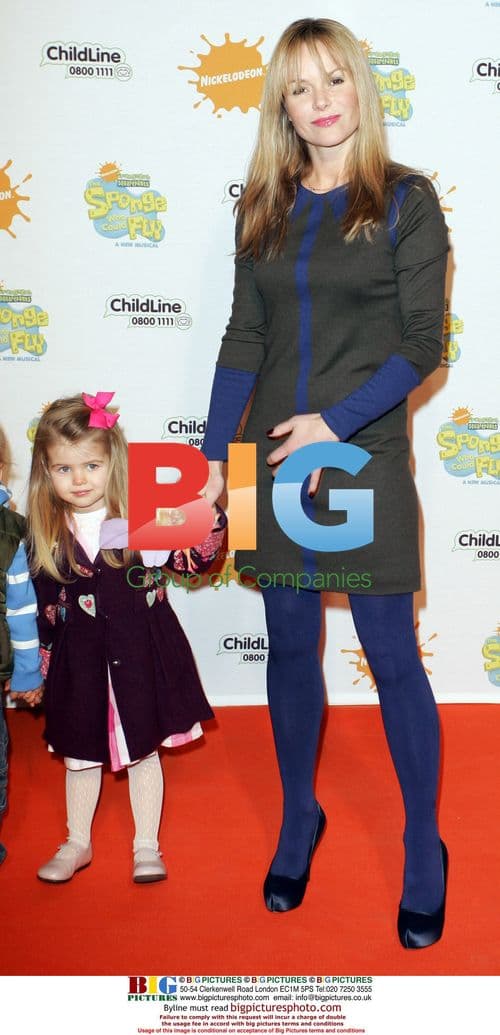 Amanda Holden at Spongebob Movie Premiere