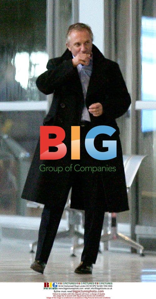 Salma Hayek and Francois-Henri Pinault at Paris Airport