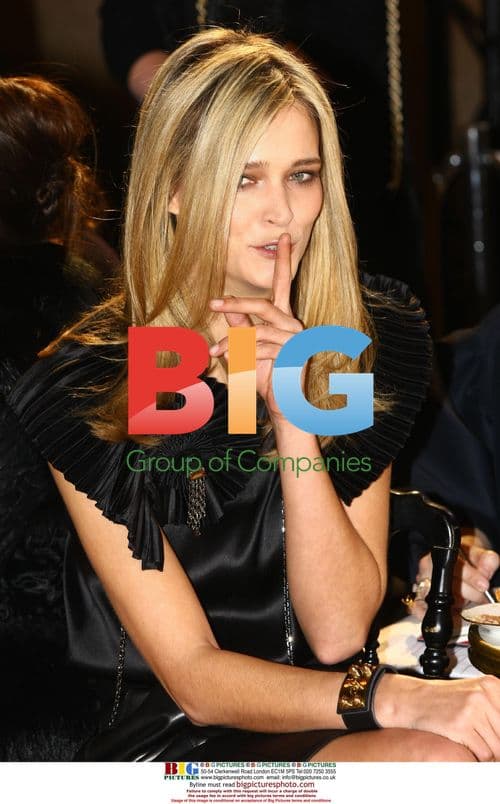 Carmen Kass at Loewe Fashion Show