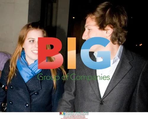 Princess Beatrice and Boyfriend Leaving Restaurant