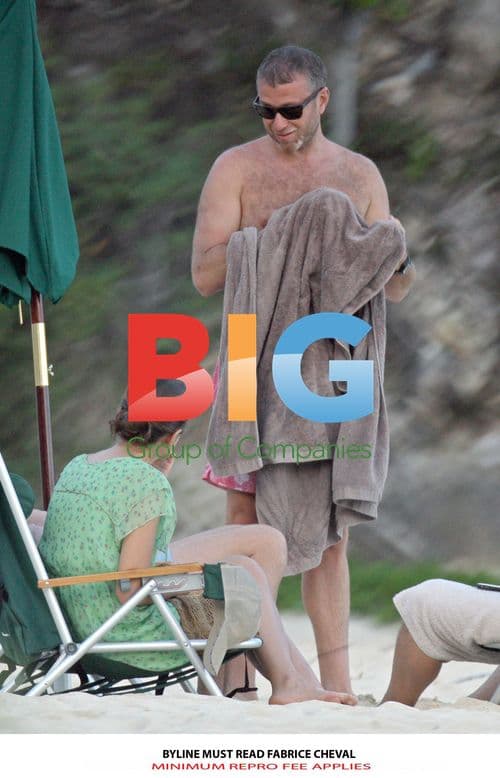 Roman Abramovich and Daria Zhukova on Saint Barth