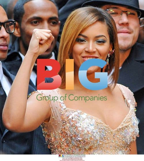 Beyonce Knowles in Sequin Gown