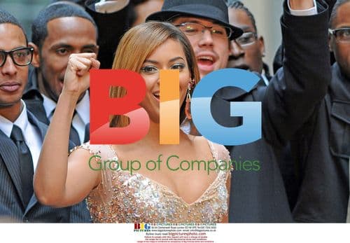 Beyonce in Sequined Gown