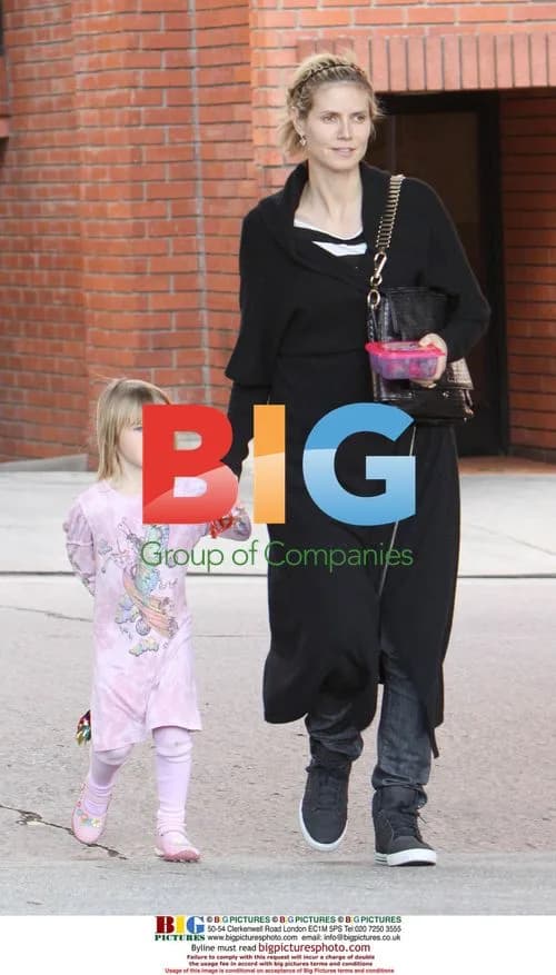 Heidi Klum and Seal take kids to doctor