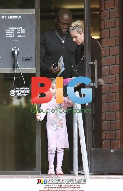 Heidi Klum and Seal take kids to doctor