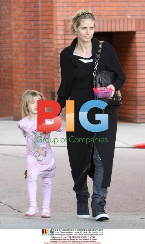 Heidi Klum and Seal take kids to doctor