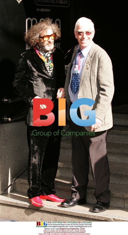 Guests at 90 Wardour Street for Keith Moon blue plaque