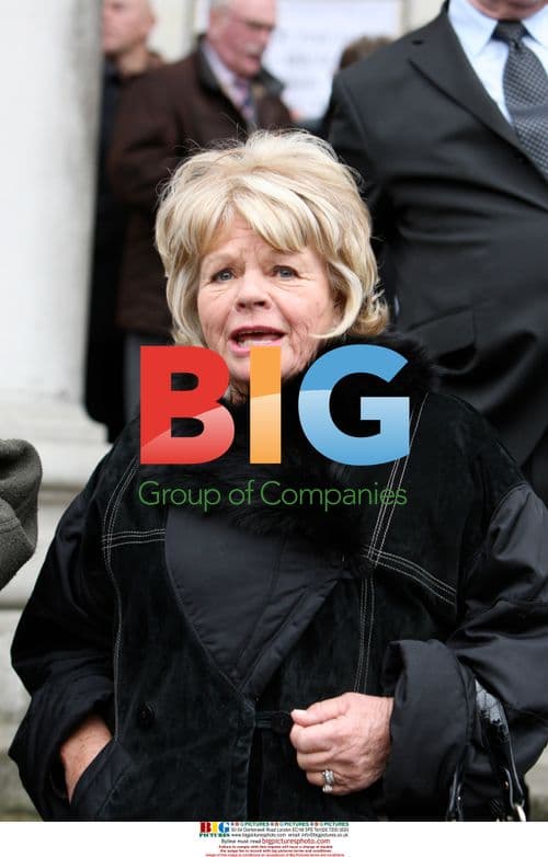 Funeral of former EastEnders actress Wendy Richard