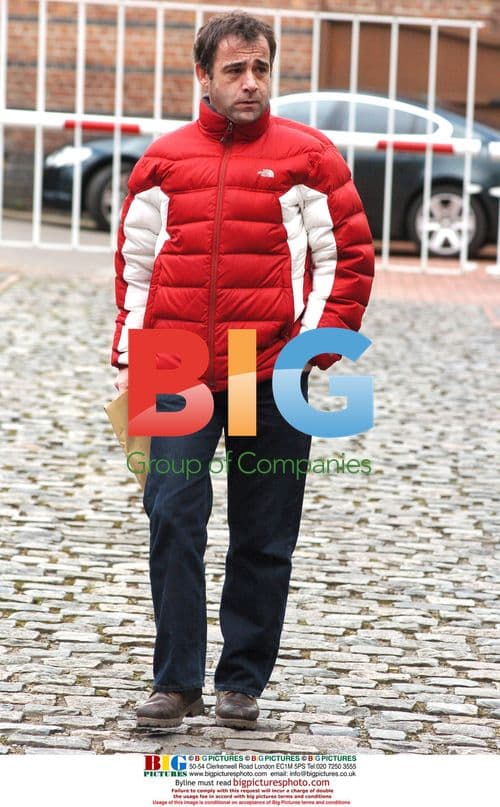 Micheal Le Vell outside 'Coronation Street' studios