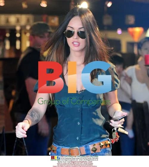 Megan Fox Chats Over Lunch